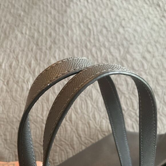 Kurt Geiger Richmond Shopper Gray Leather Tote Bag - Picture 6 of 9